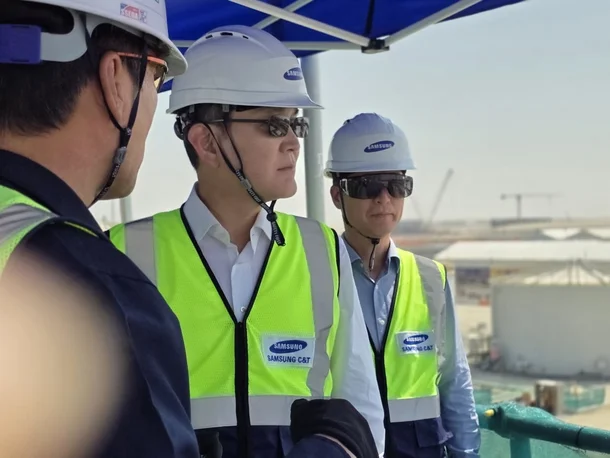 Samsung Chairman Lee Jae-yong Visits UAE Power Project as Group Eyes AI Infrastructure Growth