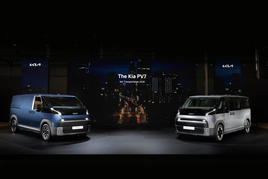 Kia Bets on PV7 Custom Electric Van as Commercial EV Market Expands