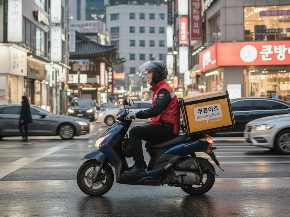 More Middle-Aged Koreans Turn to App-Based Delivery Jobs Amid a Changing Labor Market