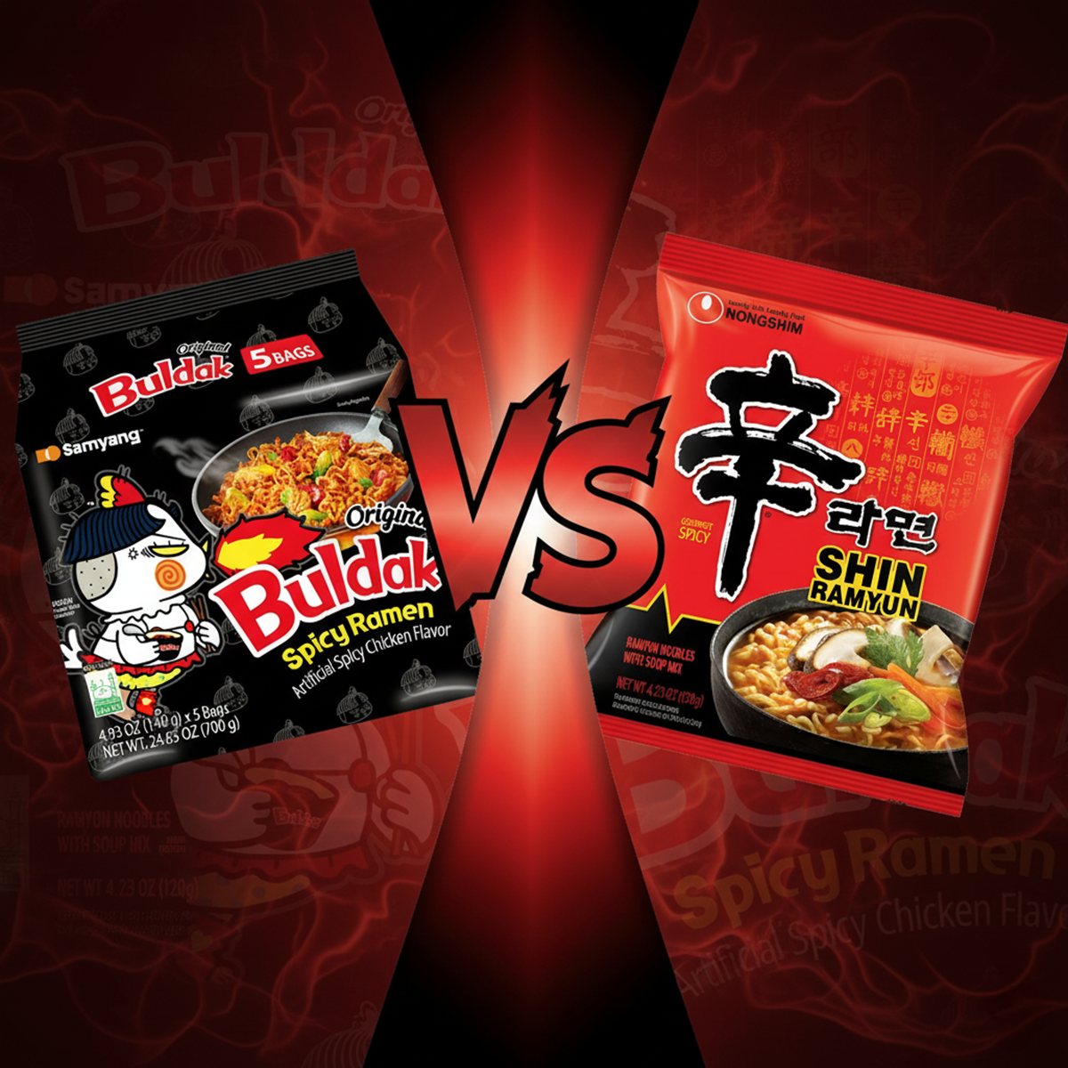Samyang vs. Nongshim: Korea’s Noodle Giants Gear Up for a Global Showdown