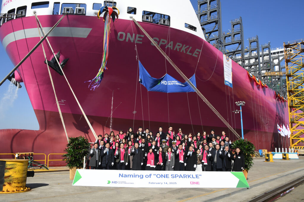 HD Hyundai Poised to Win $2.5 Billion Mega Order for Up to 12 Ultra-Large Containerships from Japan’s ONE