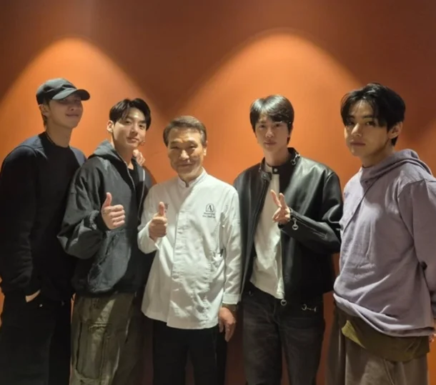 Michelin-Starred Chef Shares Surprise Encounter With BTS Members