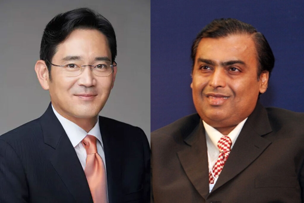 Samsung’s Lee Jae-yong Meets Mukesh Ambani to Expand AI, Semiconductor and Telecom Collaboration