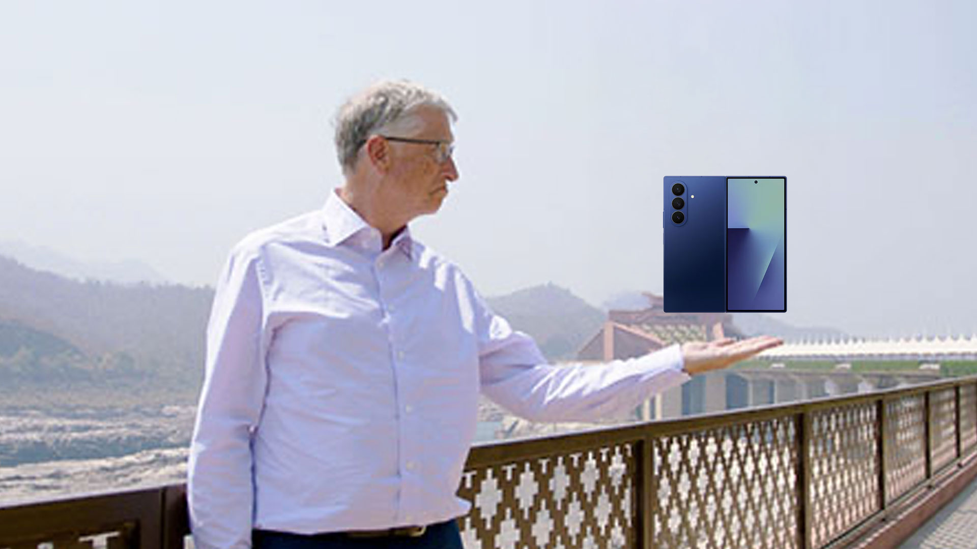 Bill Gates Chooses Samsung Over Apple With Galaxy Z Fold, Meeting Samsung’s Lee Jae-yong in Seoul